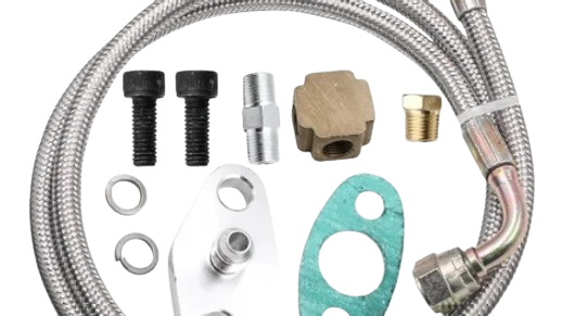 Kit Lubrificação, Dreno para Turbos T3 t4 t60 t61 t70 1/8 pnt