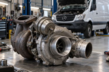 Turbina da Sprinter 313: quando o reparo não compensa