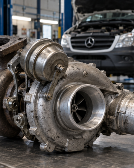Turbina da Sprinter 313: quando o reparo não compensa